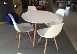 Eames Table and Chairs.