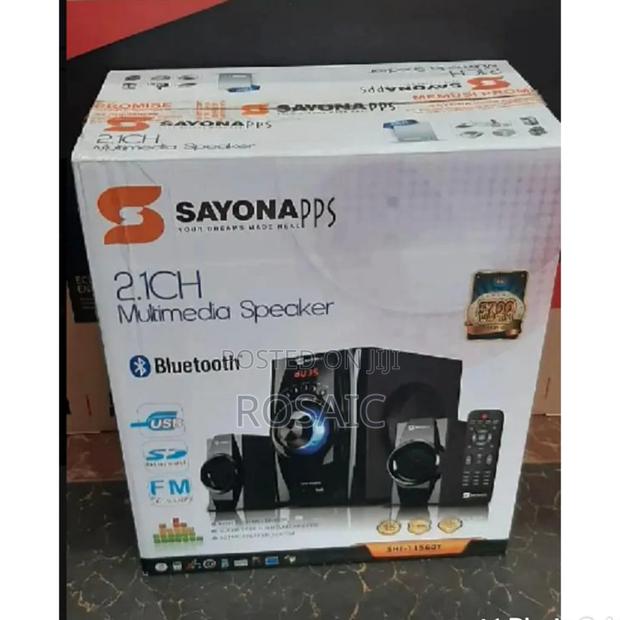 2.1CH Sayona 1156 Bluetooth Speaker and FM Radio