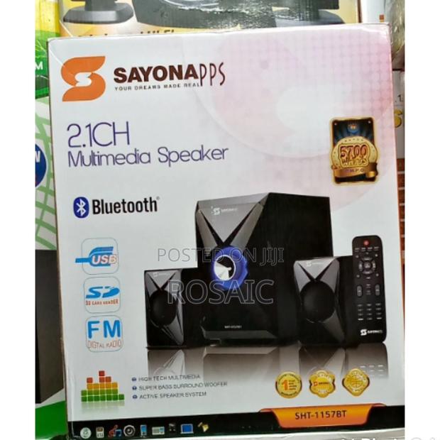 SHT-1156 Sayona Woofer With Bluetooth and Fm Radio