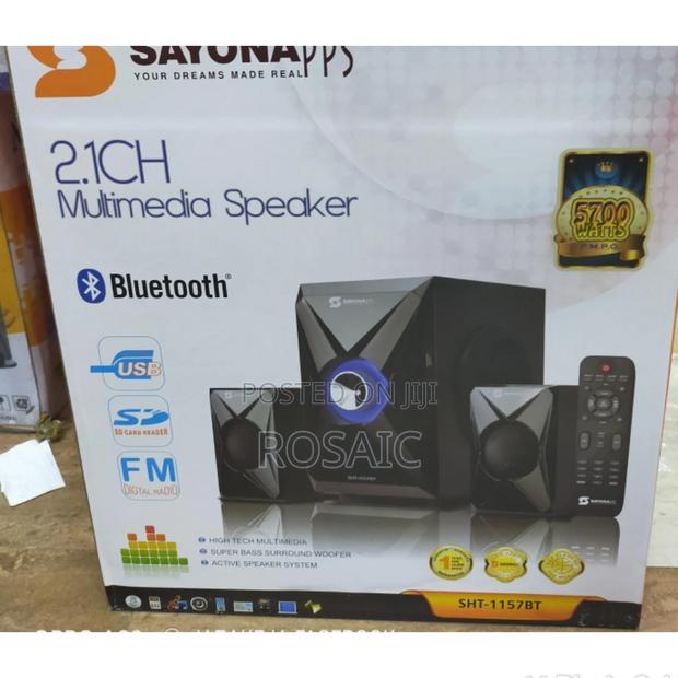 5700 Watts 2.1CH Sayona Multimedia Sound System
