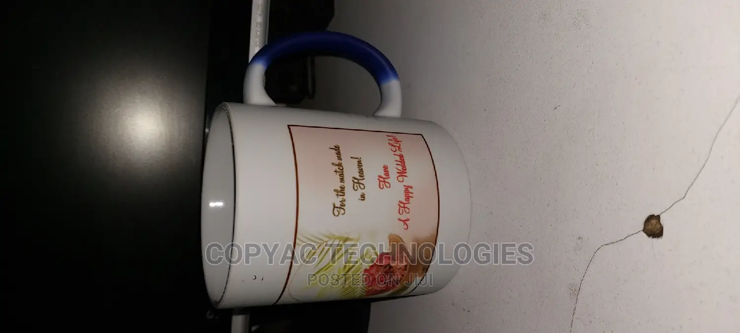 Blue Magic Mug Branding