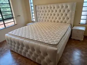 6/6 Modern Bed,Tufted Bed