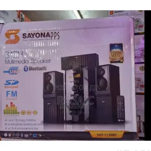 3.1CH SHT-1131BT Sayona Woofer With Bluetooth and FM Radio