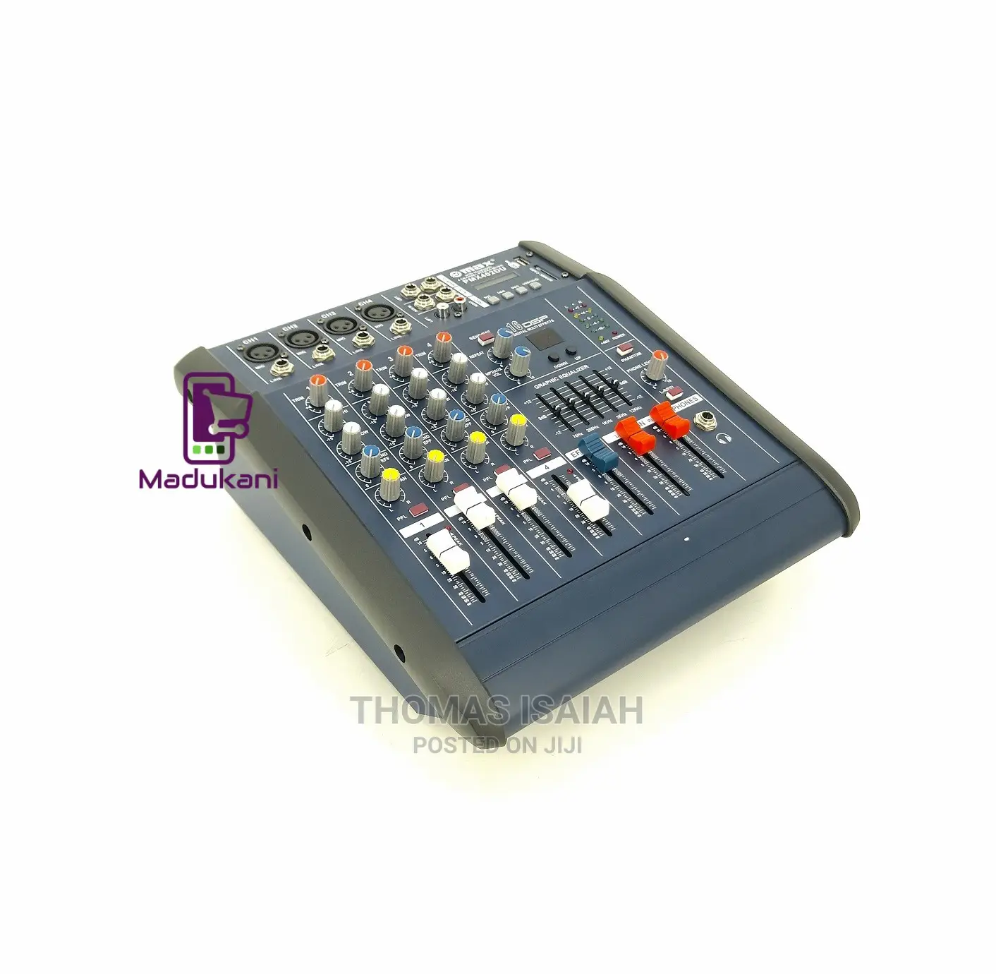 Max Pmx402du 4 Channel Powered Mixer Mixing Console Bluetoot