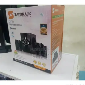 6000 Watts SHT-1210 2.1CH Sayona Multimedia Sound System