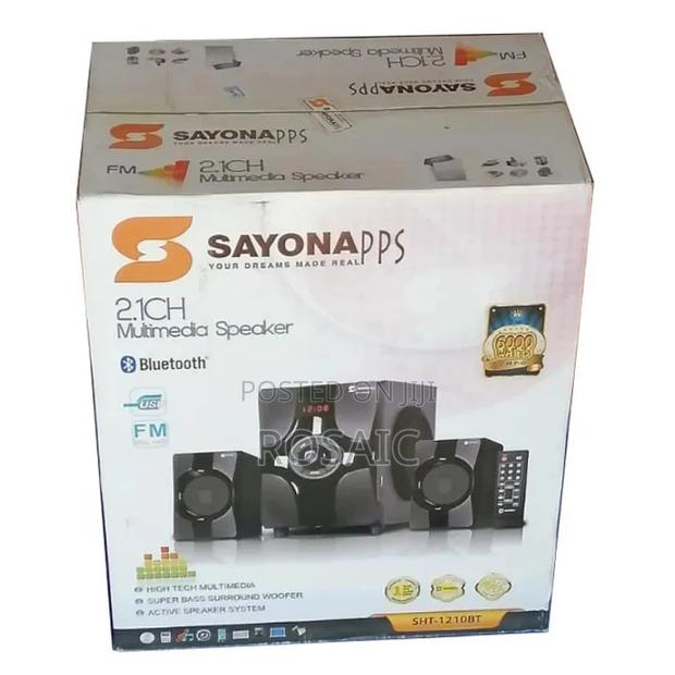 SHT-1210 2.1CH Sayona Multimedia Sound System With Bluetooth