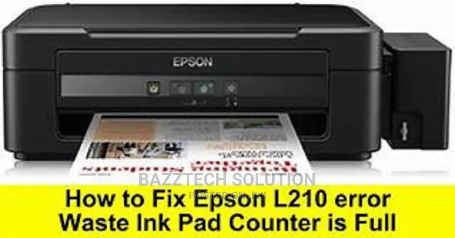 Resetting Waste Ink Pad Error or a Waste Ink Counter Error in Nairobi