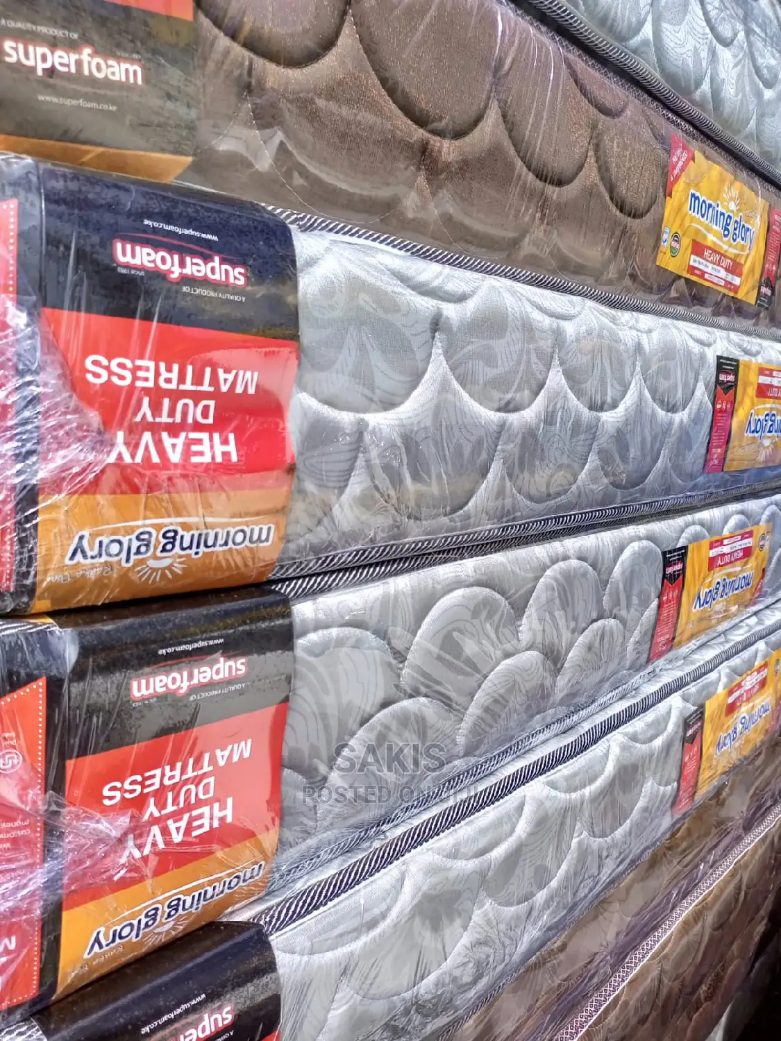 Christmas Sale! 6*6*8 at Ksh 12999. Heavy Duty Mattresses!