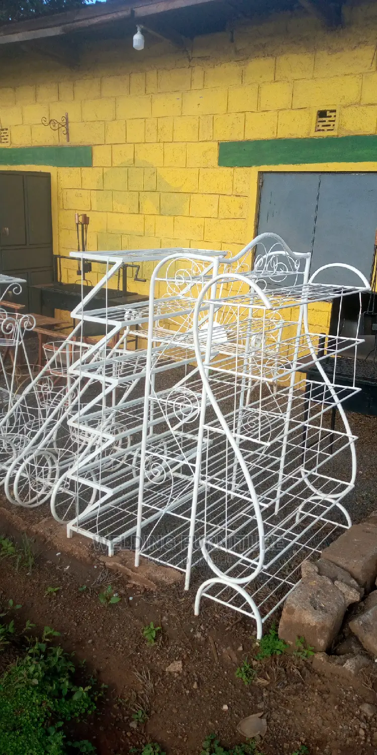 Metallic Shoe Racks