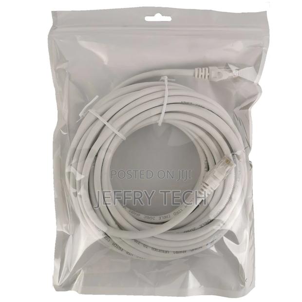 10m White Ethernet Network Lan Cable CAT6 UTP 1000mbps RJ45 - thumbnail 3