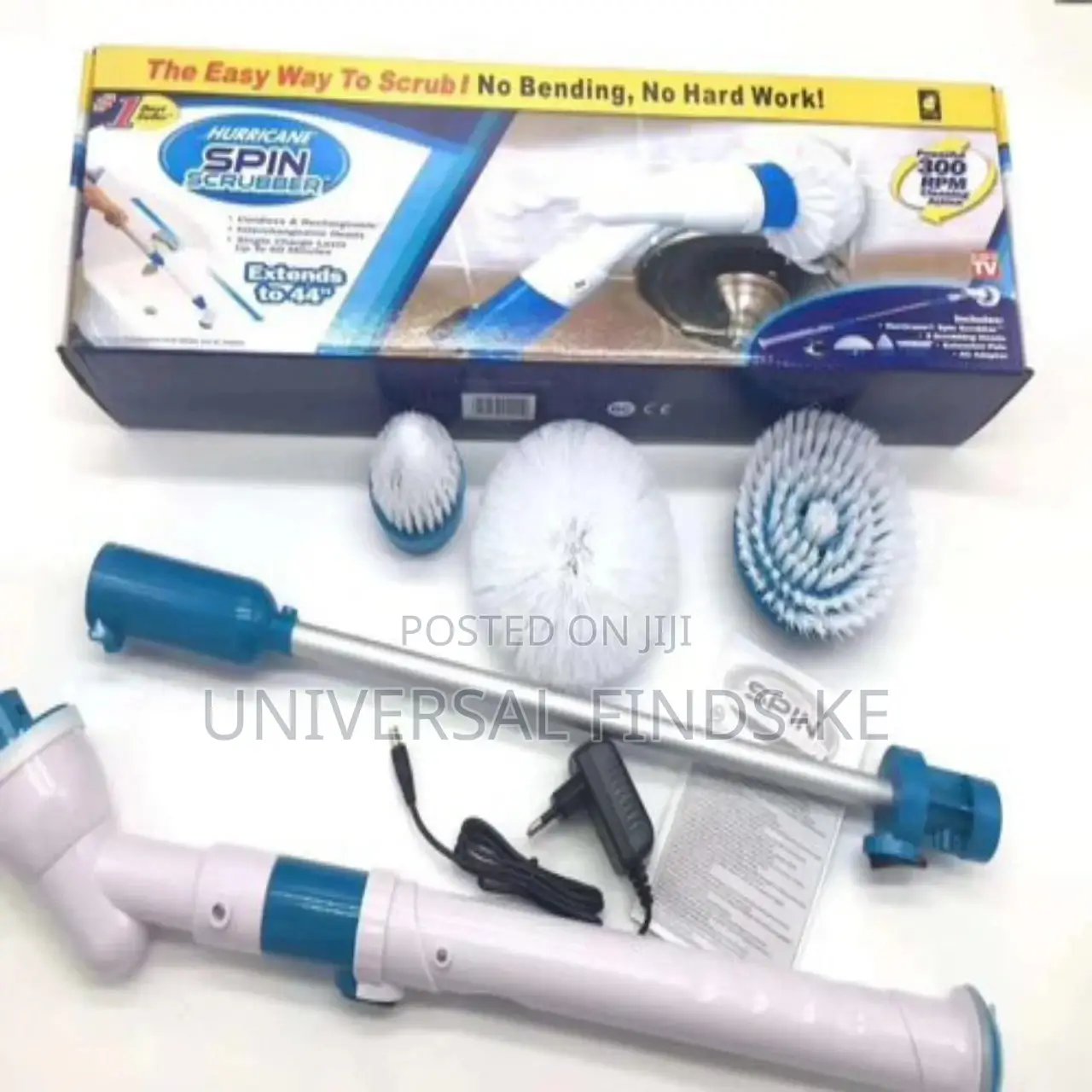 Rechargeable Spin Brush Bathroom Tiles Spin Scrubber