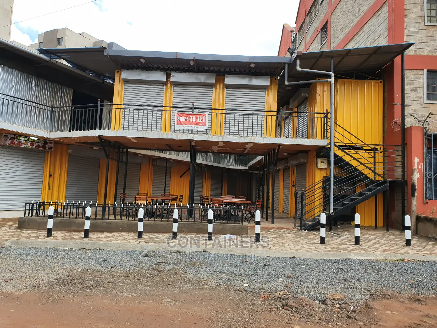 20 and 40ft Shipping Container Business Stalls