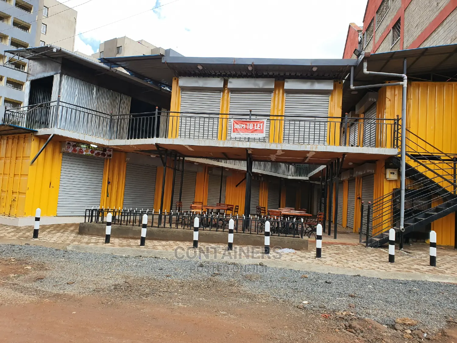 20 and 40ft Shipping Container Business Stalls