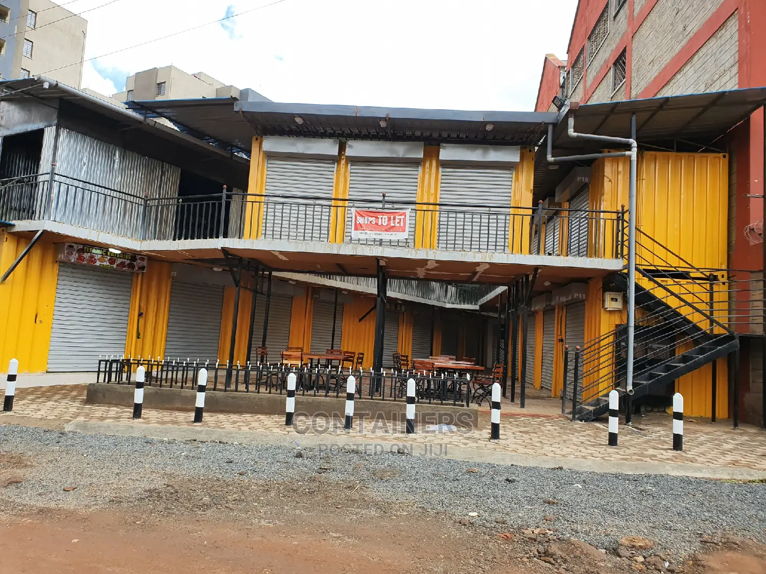 20 and 40ft Shipping Container Business Stalls
