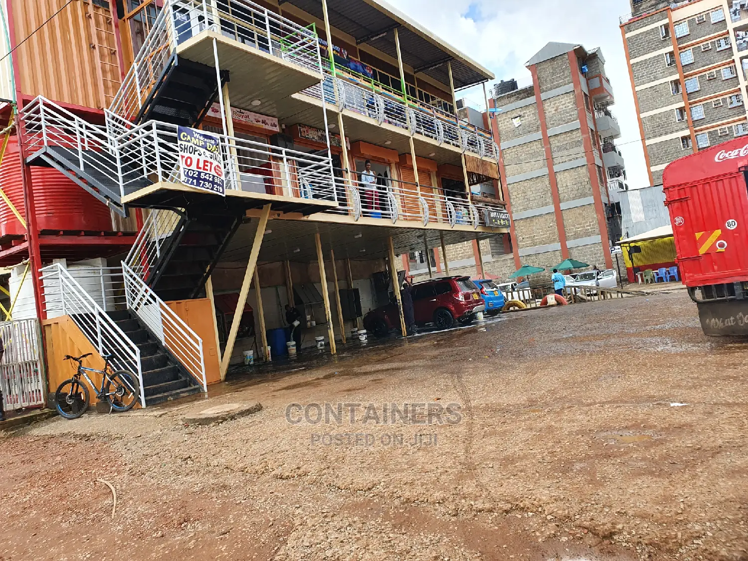 20 and 40ft Shipping Container Business Stalls