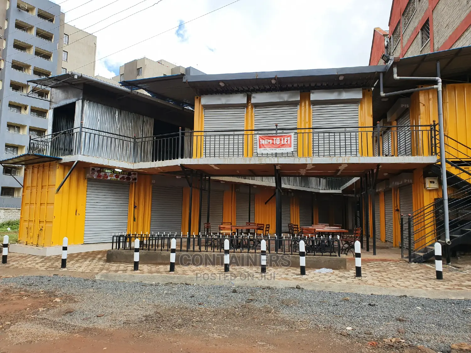 20 and 40ft Shipping Container Business Stalls