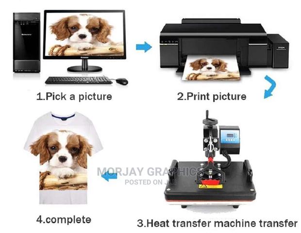 Printers 8in1 Heat Press Machine Design for T-Shirt - main view