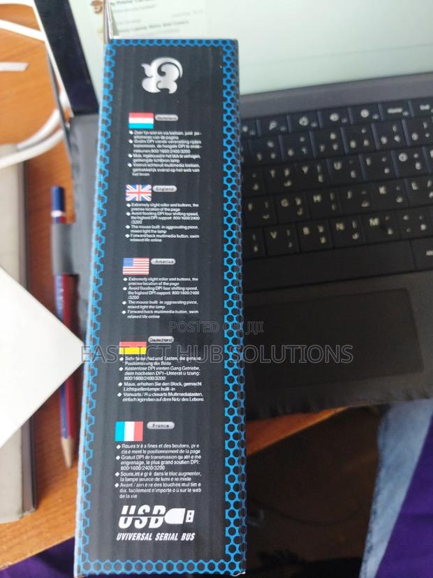 T9 Optical Gaming Mouse 3600dpi - thumbnail 3