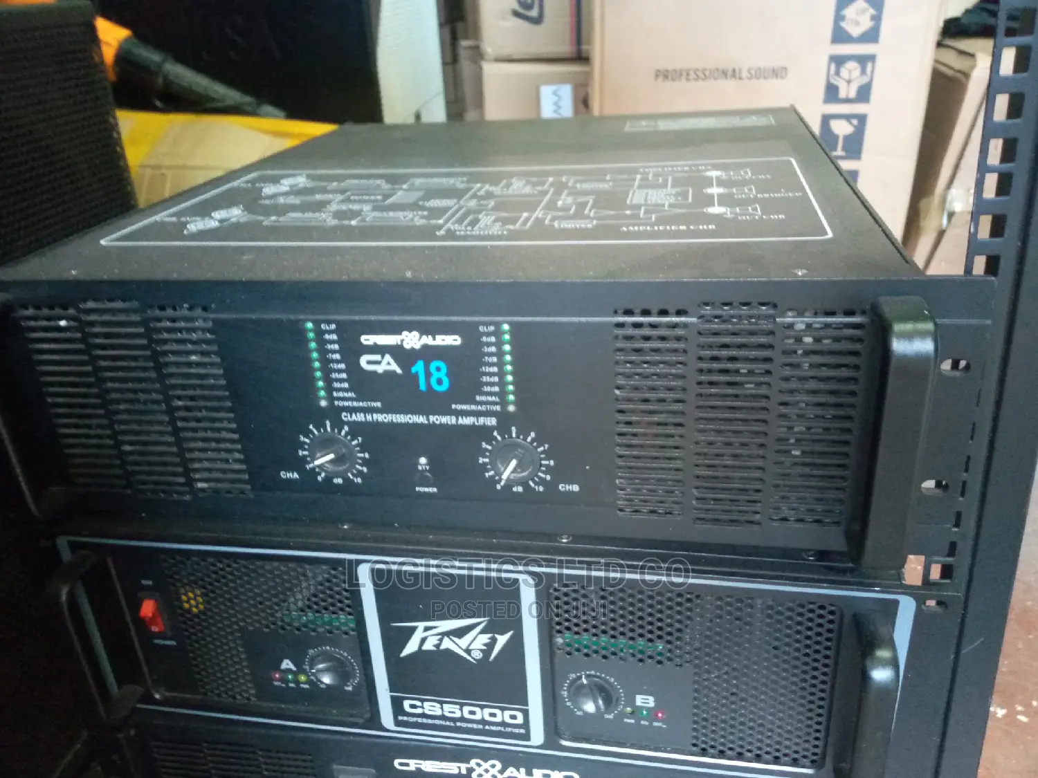 Public Address Amplifier,Peavey,Europower,Qsc Crest Audio
