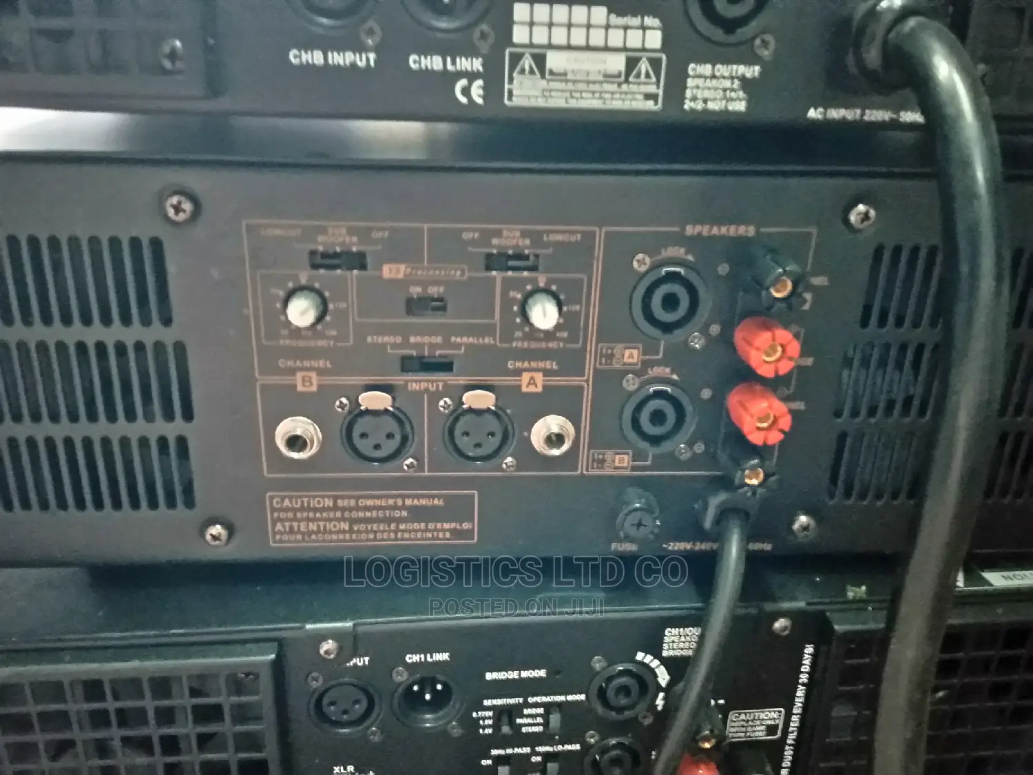Public Address Amplifier,Peavey,Europower,Qsc Crest Audio