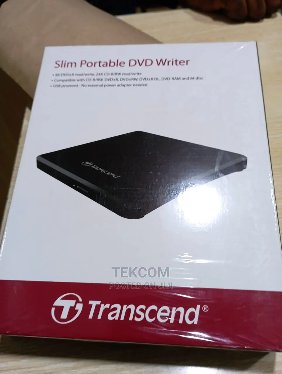 Transcend Portable External DVD Writer