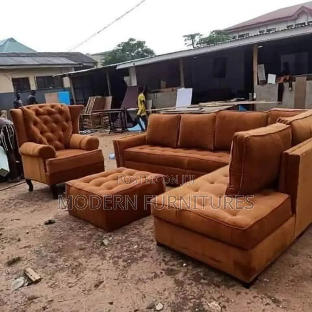 L Seat Sofa Plus Wing Chair