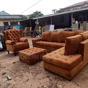 L Seat Sofa Plus Wing Chair
