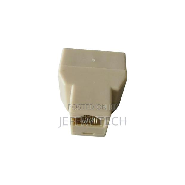 RJ45 Ethernet LAN Network Y Splitter Double Adapter Cable Co - thumbnail 2