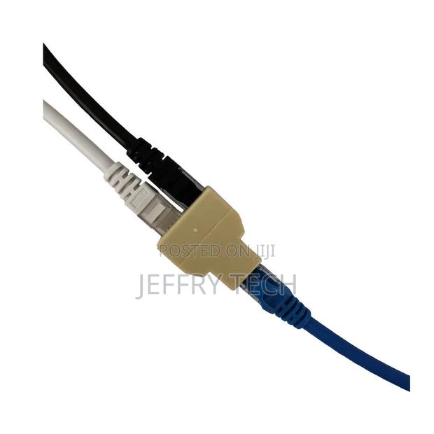 RJ45 Ethernet LAN Network Y Splitter Double Adapter Cable Co - thumbnail 3