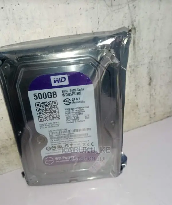 500GB WD Internal Hard Drive