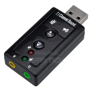 Mini USB Virtual 7.1 Channel Audio Sound Car Adapter