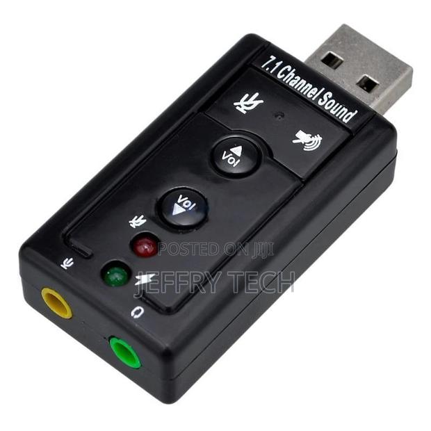 Mini USB Virtual 7.1 Channel Audio Sound Car Adapter