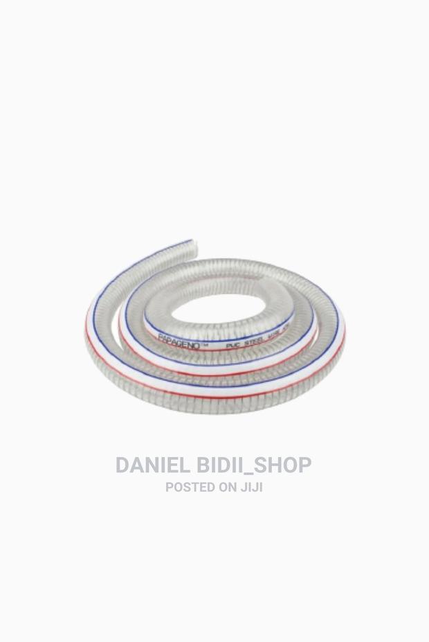 Clear Spring Sunction Hose Pipes Threaded 5inch 15mtrs - main view