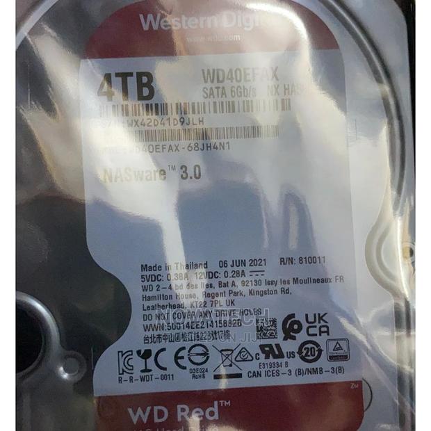 WD Red Nas 4tb HDD Hard Drive Desktop Internal