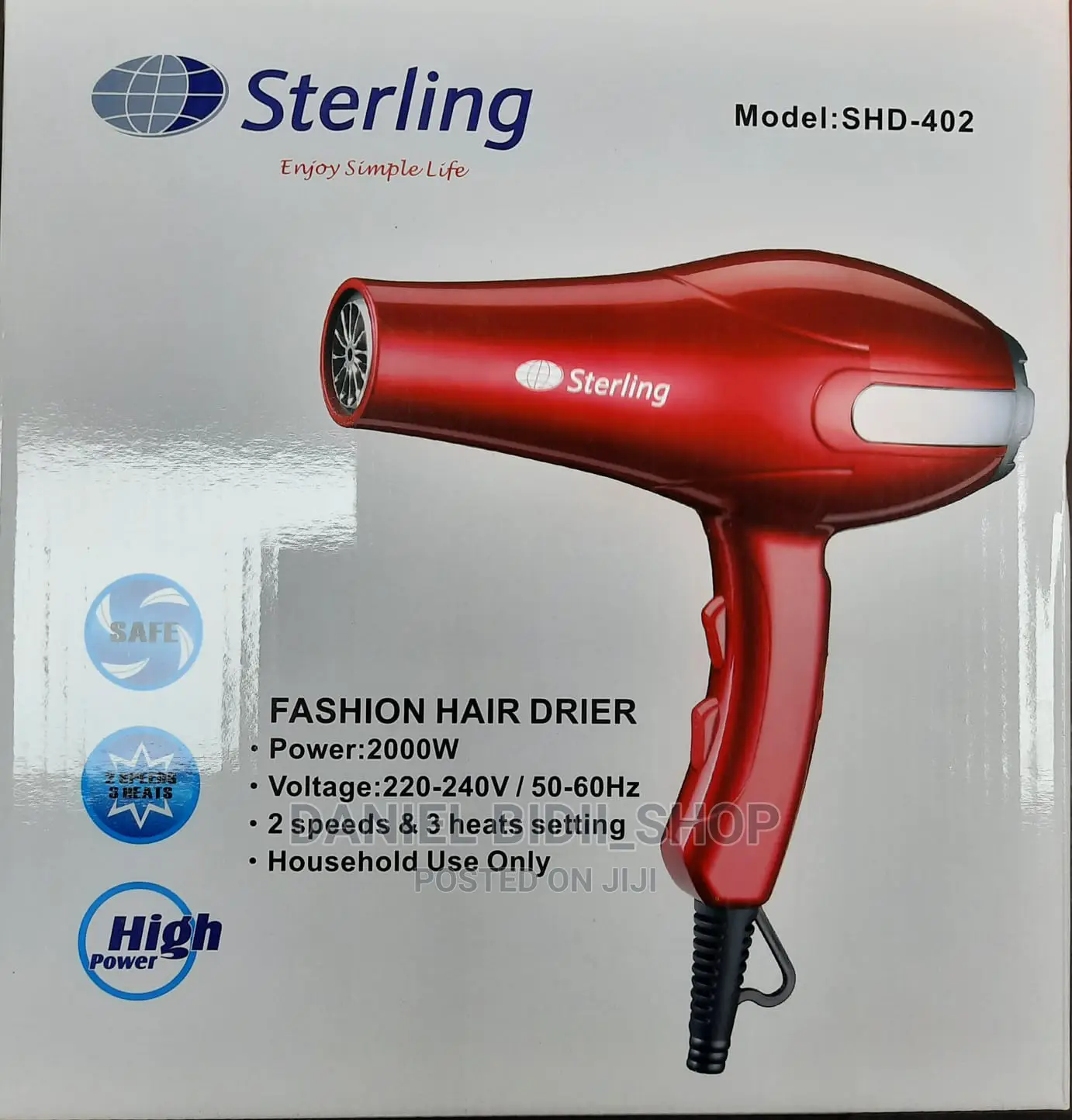Sterling Blow Dry With Comb and Nozzle