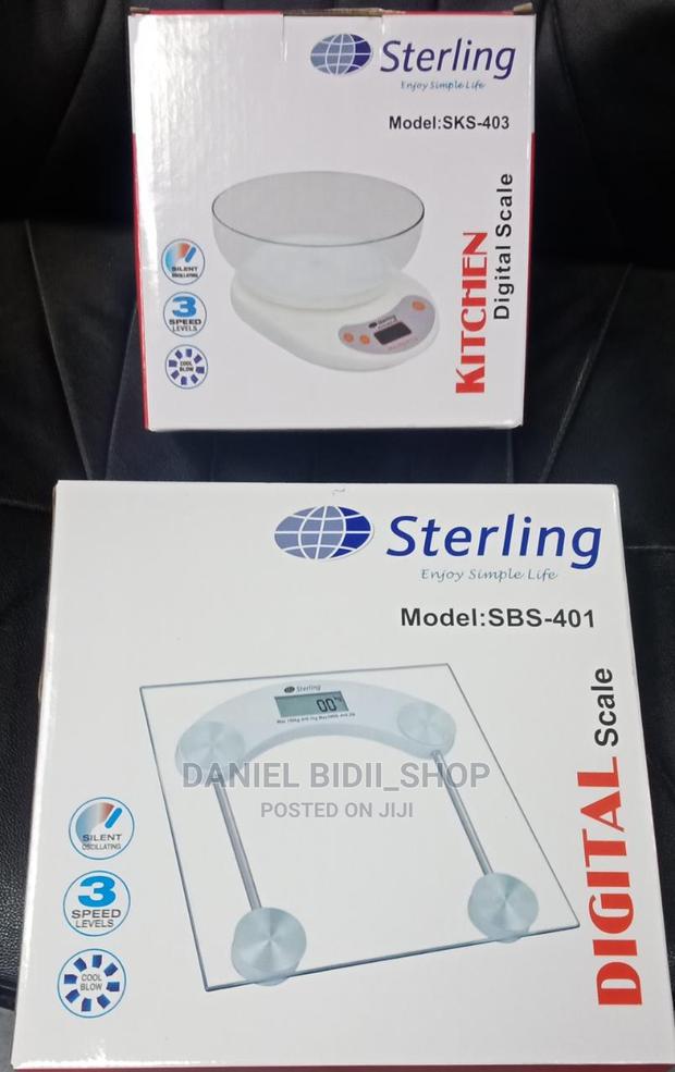 Oroginal Kitchen Scale Sterling - main view