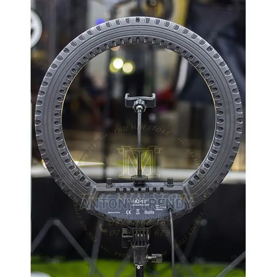 18 Inch Led Ring Light With Tripod Stand Dimmable