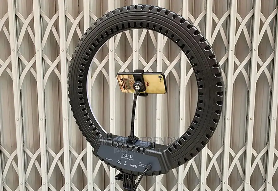 18 Inch Led Ring Light With Tripod Stand Dimmable