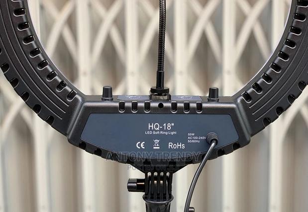 18 Inch Led Ring Light With Tripod Stand Dimmable - thumbnail 3