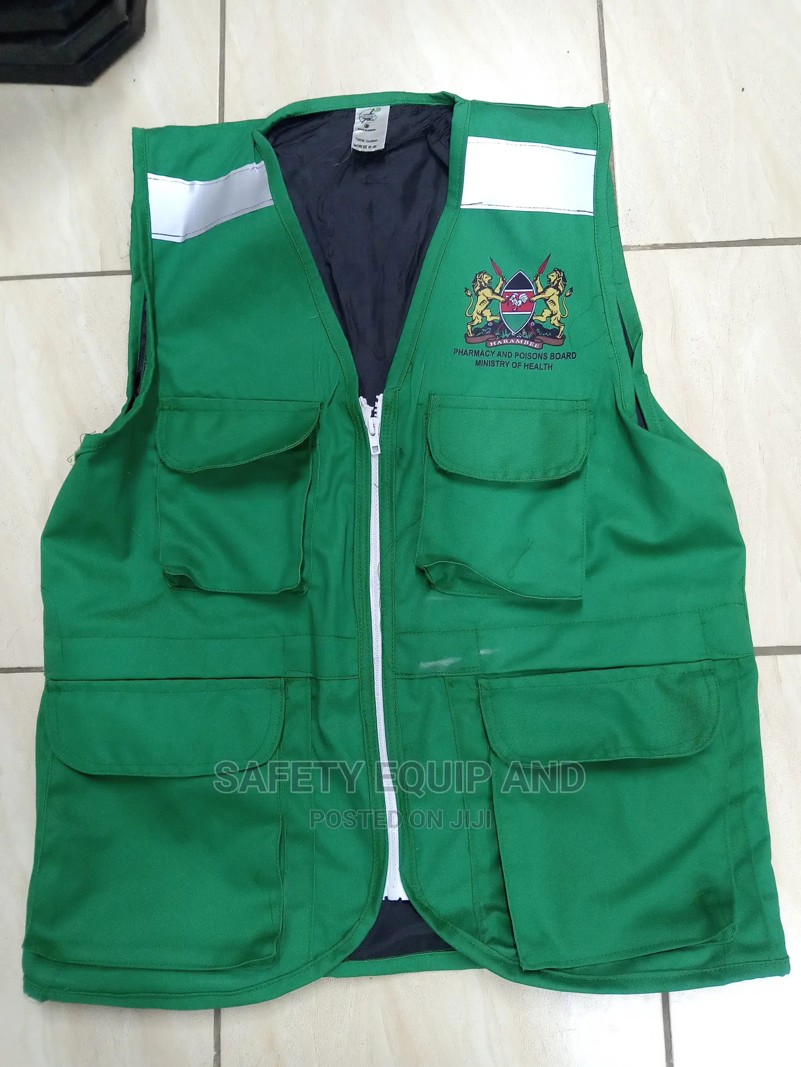 Fashion Green Reflective Vest