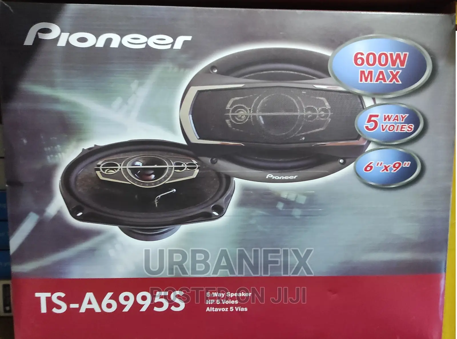 Pioneer 6 by 9 Oval Midrange Speakers