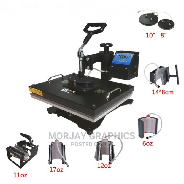 Multifunctional Sublimation Heatpress Machine 8in1 - main view