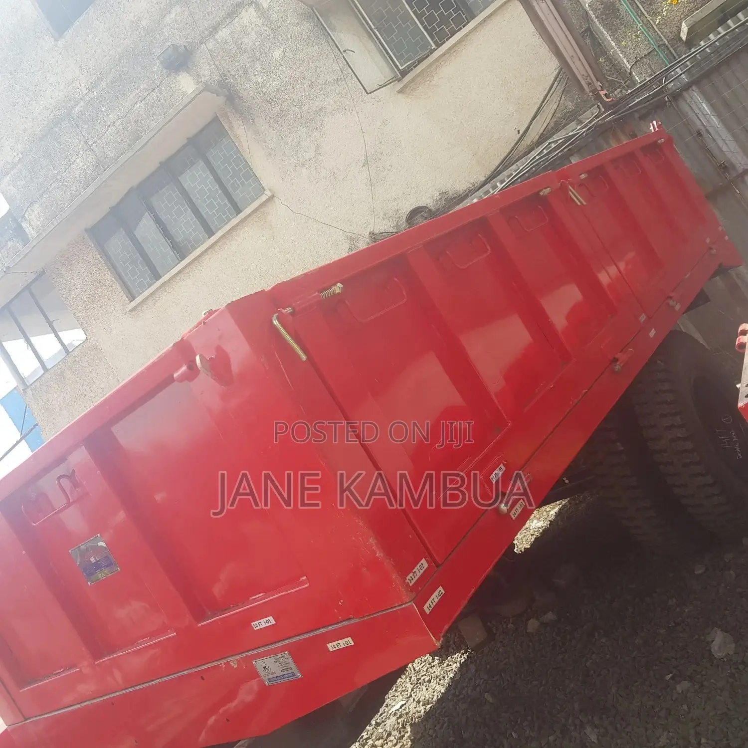 14 Feet Tipping Trailers