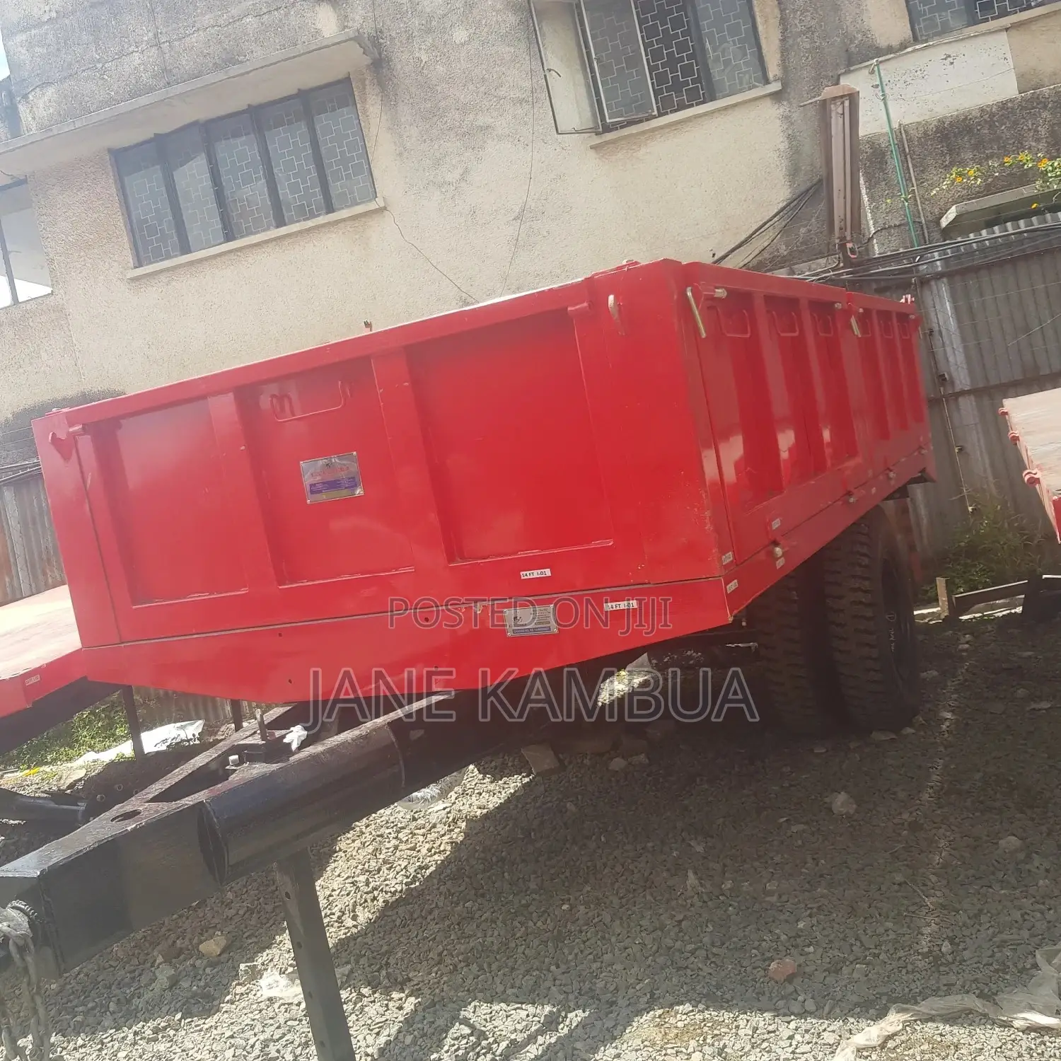 14 Feet Tipping Trailers