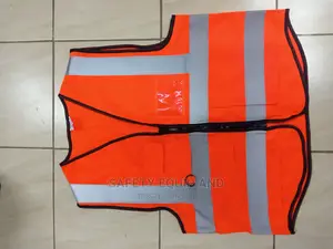 High Visibility Reflective Vest-Orange
