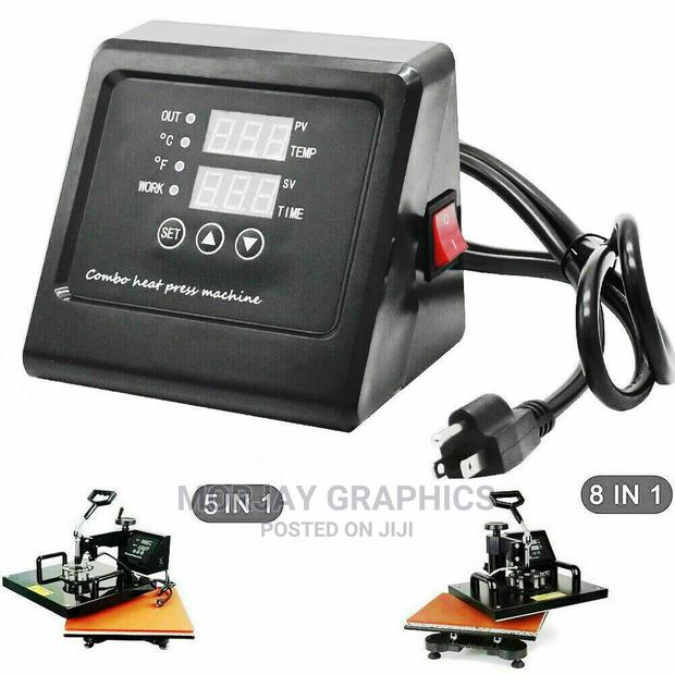 Heat Press Machine Digital Temperature 8in1 - main view