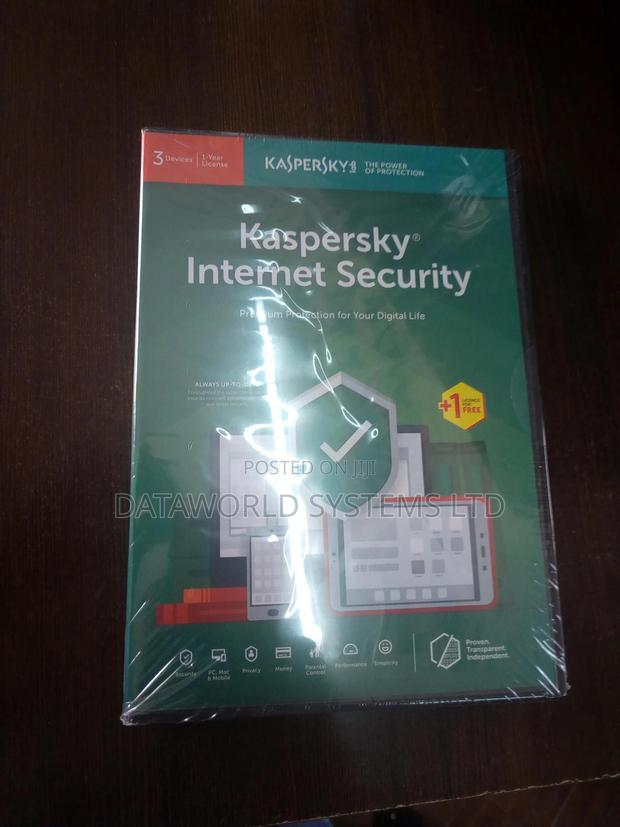 Kaspersky 2019 Internet Security 3+1 Free Devices - main view