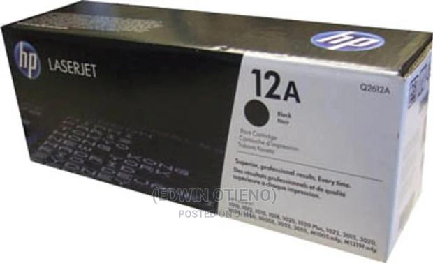 Original HP 12A Black Toner Cartridge Q2612A