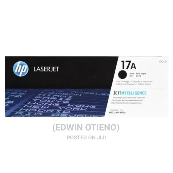 Original HP 17A Black Toner Cartridge CF217A