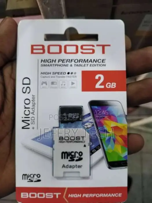 Memory Card 2GB- Boost Micro SD
